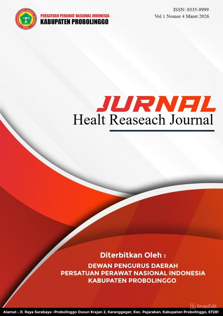 					Lihat Vol 1 No Nomor 1 Maret (2026): Healt Research Journal
				